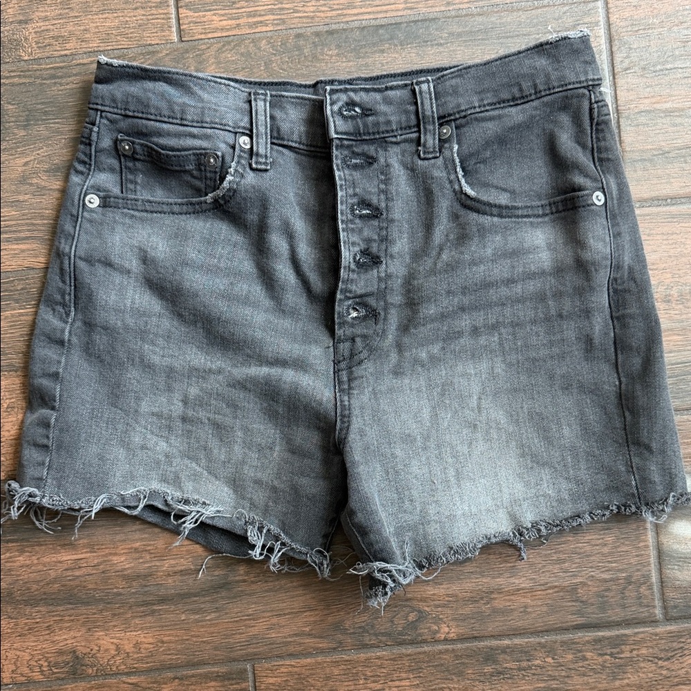 GAP Charcoal Jean Shorts